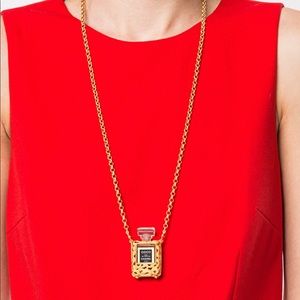 Chanel Perfume Bottle Necklace